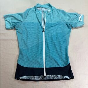 POC Women's Small Fondo Classic Cycling Jersey Teal